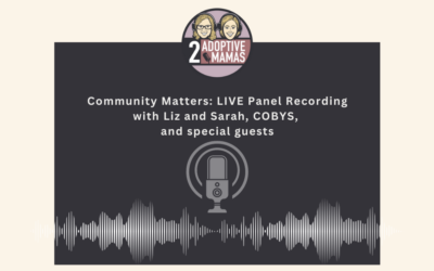 Community Matters: LIVE Panel Recording and 2 Adoptive Mamas’ 100th Episode!